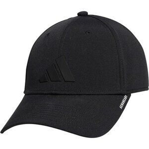 Mens Baseball Cap Athletic Hat Stretch Fit UV Protection Gym Outdoor Sports Blac